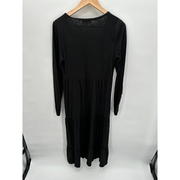 Z SUPPLY NWT Evereve Bailey Tiered Dress in Black // XS - Picture 6 of 8
